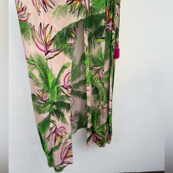 PilyQ Bermuda Spellbound Long Maxi Dress BMD-498D Floral Size Xs/Sm - Picture 7 of 12